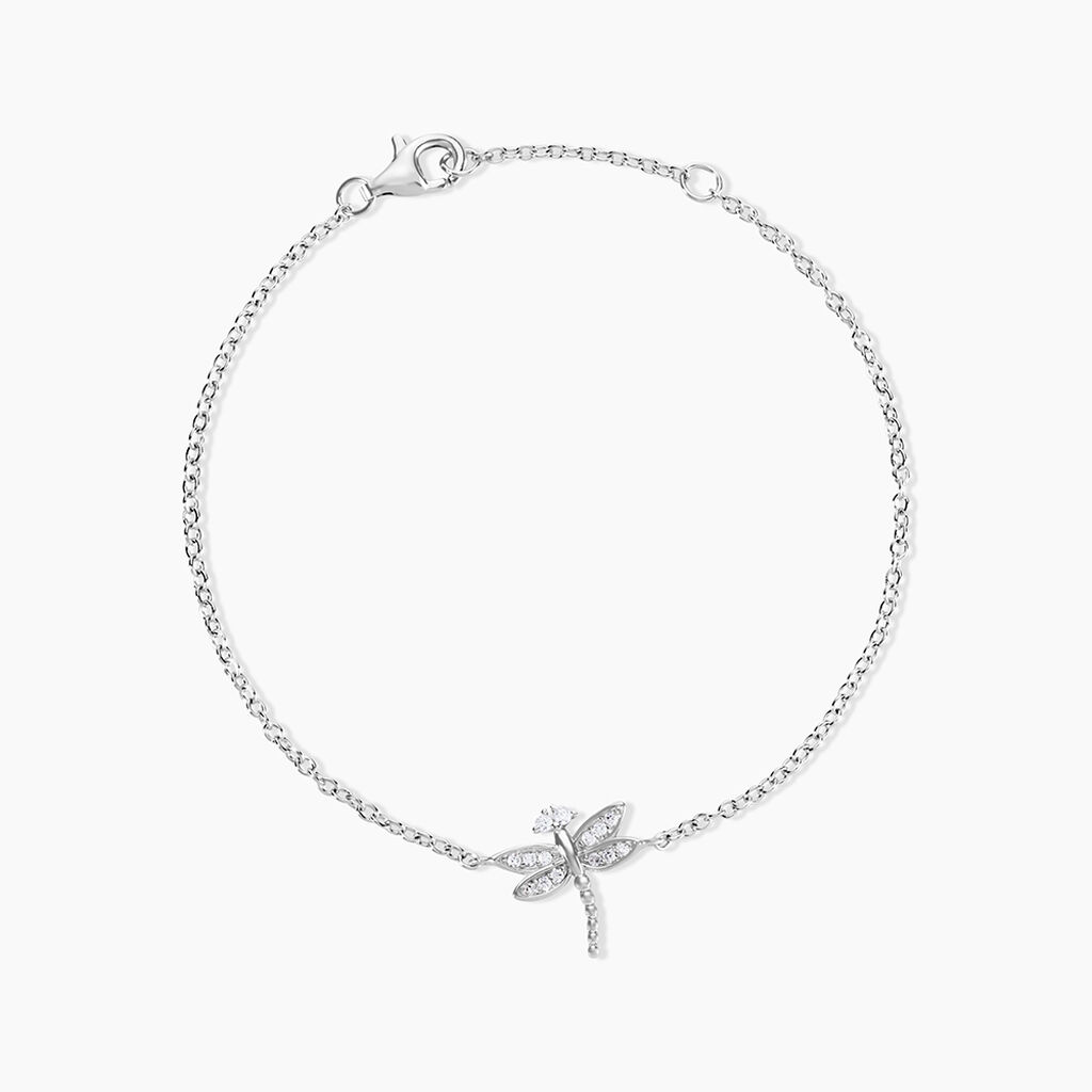Bracelet Jengen Argent Oxydes De Zirconium - Bracelets fantaisie Femme | Marc Orian