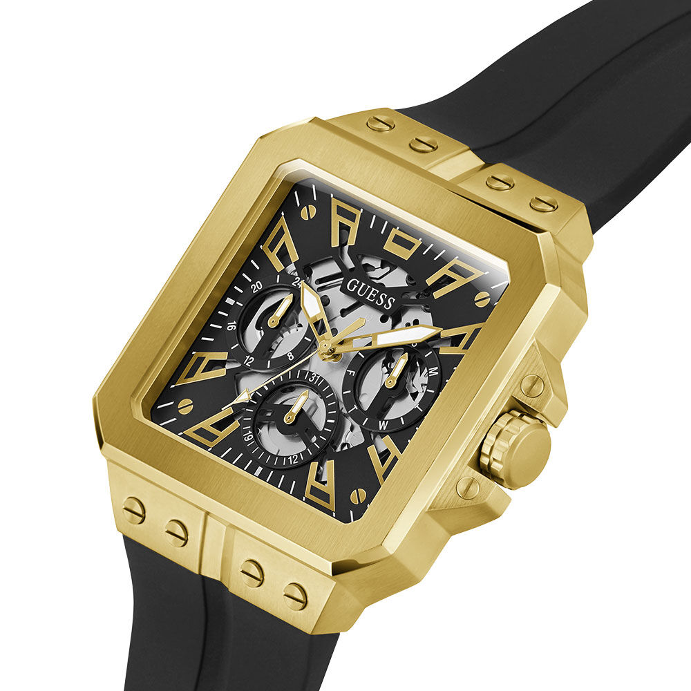 Montre Guess Leo Noir - Montres étanches Homme | Marc Orian