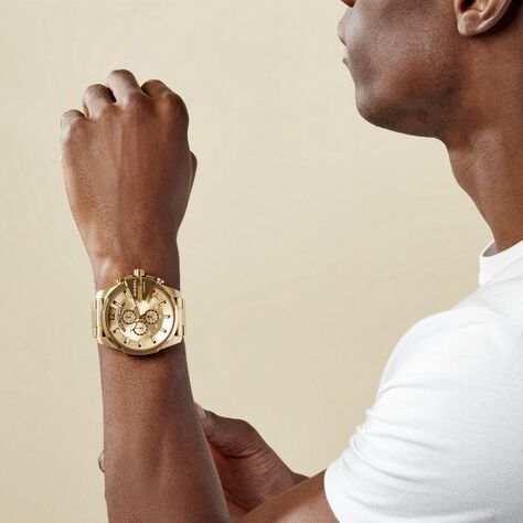 Montre Diesel Mega Chief Champagne - Montres Homme | Marc Orian