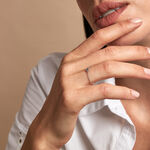 Bague Rio Argent Blanc Oxyde De Zirconium - Bijoux fantaisie Femme | Marc Orian