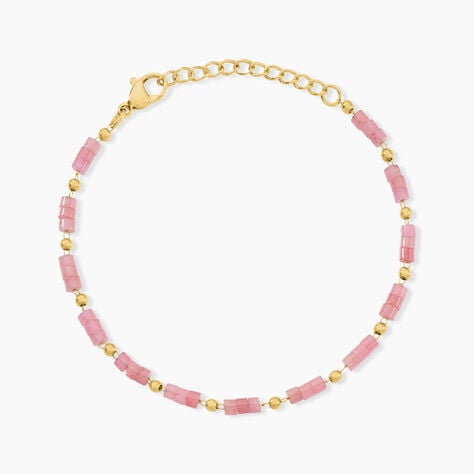 Bracelet Athena Acier Dor&eacute; Quartz - Bracelets cha&icirc;nes Femme | Marc Orian