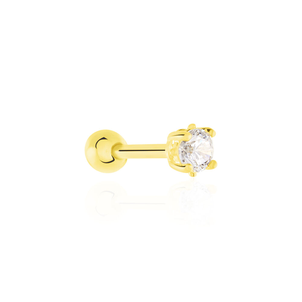 Piercing D'oreilles Joanina Or Jaune Oxyde De Zirconium - Piercing Conch Femme | Marc Orian