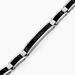 Bracelet Dax Acier Bicolore Oxyde De Zirconium - Bracelets chaînes Homme | Marc Orian