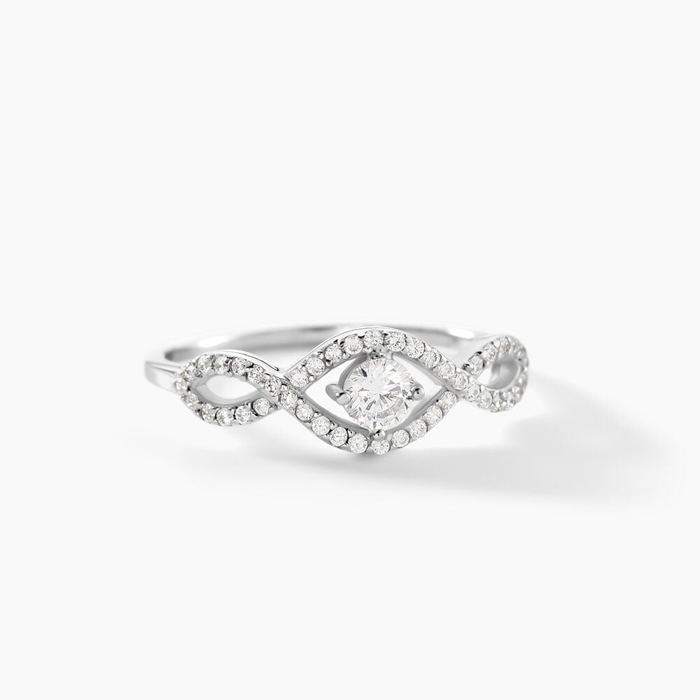 Bague Argent Katerina Oxydes De Zirconium - Bijoux fantaisie Femme | Marc Orian