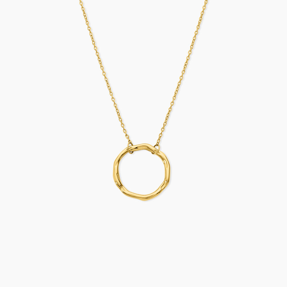 Collier Helma Acier Jaune - Colliers fantaisie Femme | Marc Orian