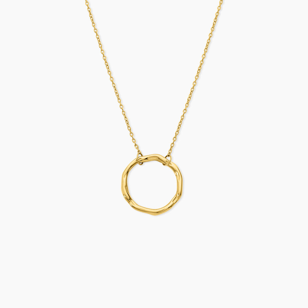 Collier Helma Acier Jaune - Colliers fantaisie Femme | Marc Orian