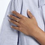 Bague Plaqu&eacute; Or Cyriack Oxydes De Zirconium - Bijoux fantaisie Femme | Marc Orian