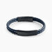 Bracelet Jourdan Come Cuir Bleu - Bracelets cuir Homme | Marc Orian