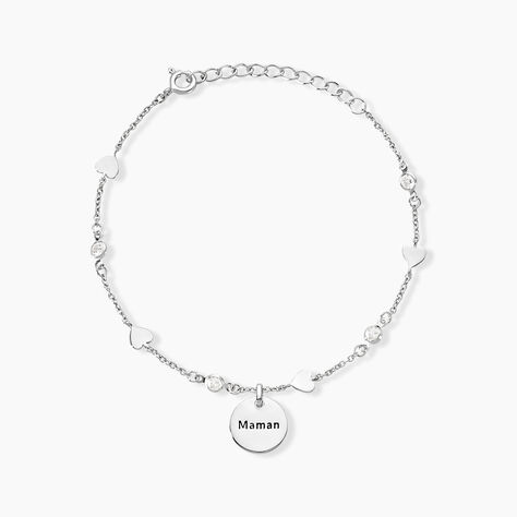 Bracelet Sakura Love Or Jaune - Bracelets Medailles Femme | Marc Orian