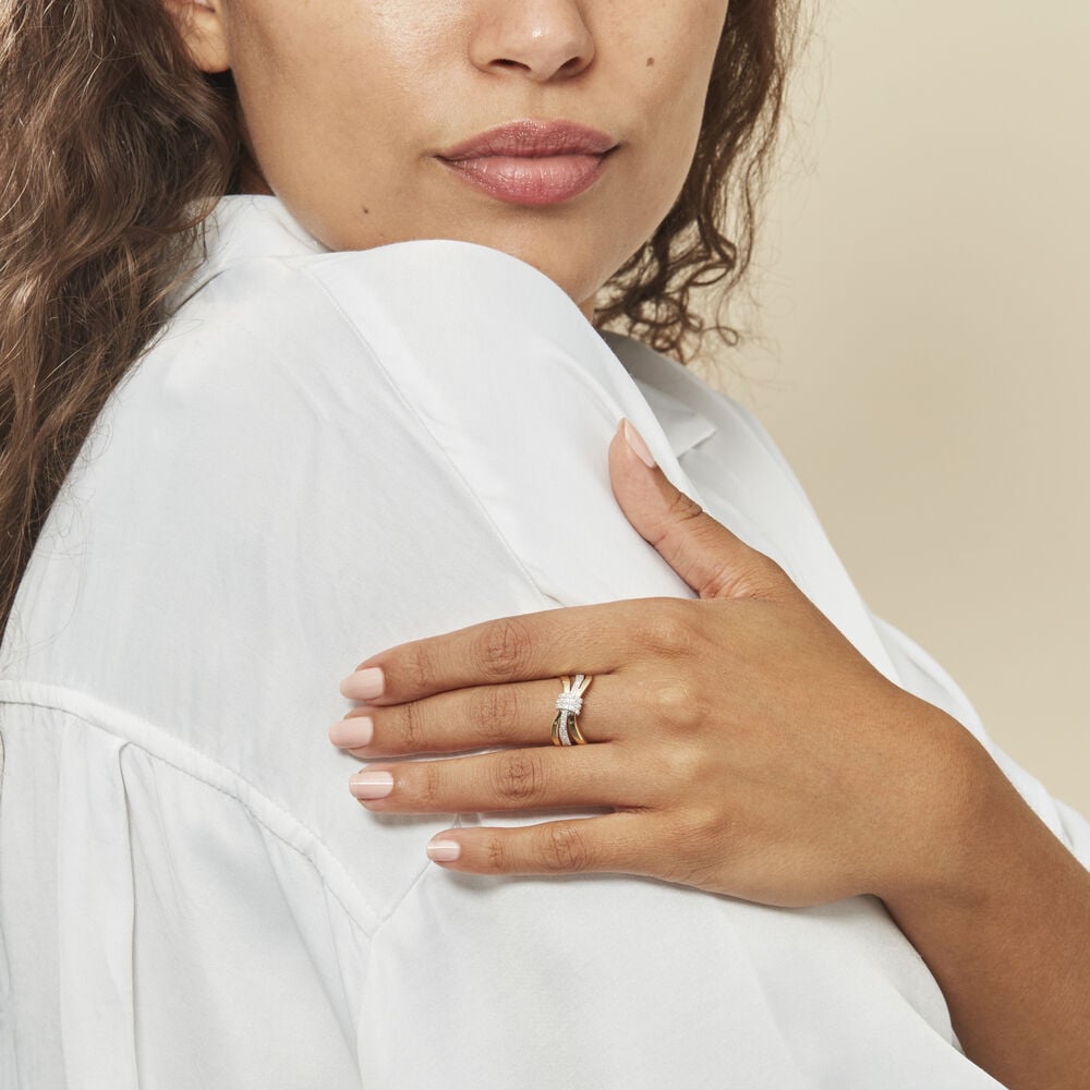 Bague Lucilla Or Jaune Diamant - Bagues pierres précieuses Femme | Marc Orian