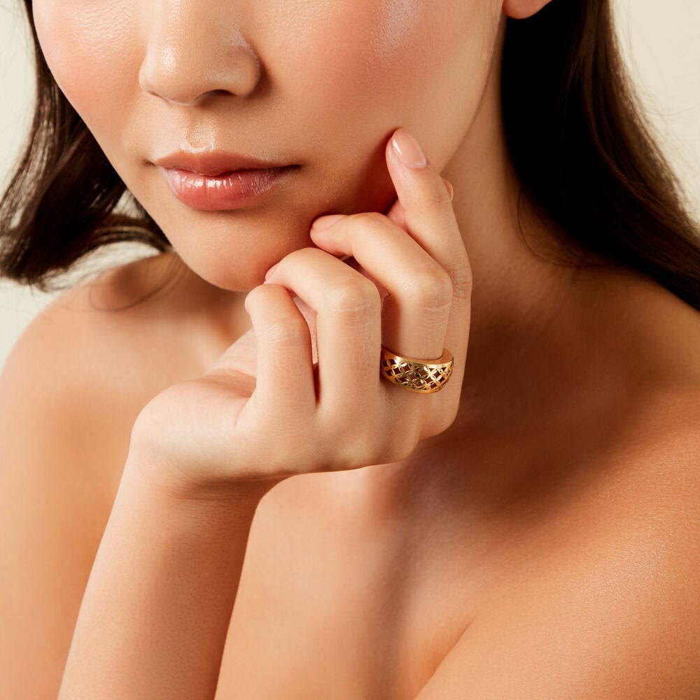 Bague Chibuzo Or Jaune - Bagues dorées Femme | Marc Orian