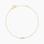 Bracelet Rosalin Or Jaune Diamant - Bracelets cha&icirc;nes Femme | Marc Orian