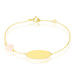 Bracelet Identité Gaspardine Maille Forçat Or Jaune - Gourmettes Enfant | Marc Orian