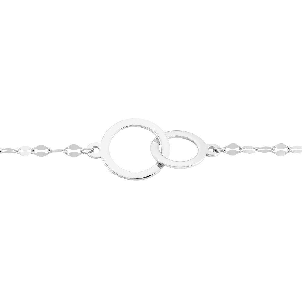 Bracelet Argent Blanc Paranae - Bracelets chaînes Femme | Marc Orian