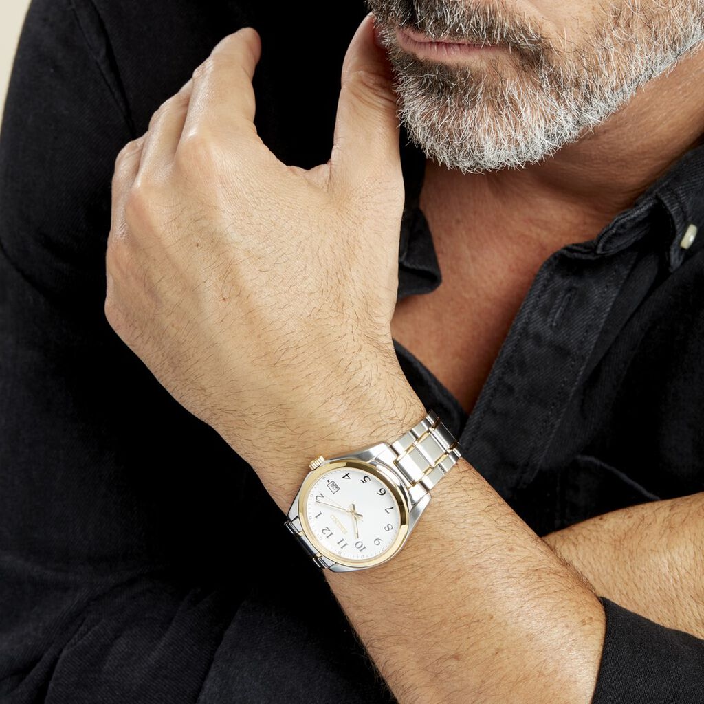 Montre Seiko Classique Blanc - Montres classiques Homme | Marc Orian