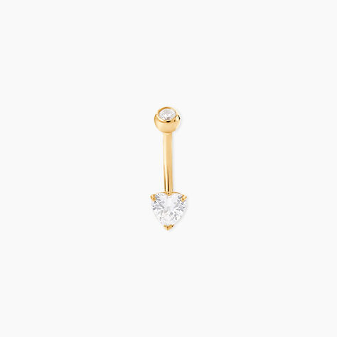 Piercing Cornelis Or Jaune Oxyde De Zirconium - Piercing Nombril Femme | Marc Orian