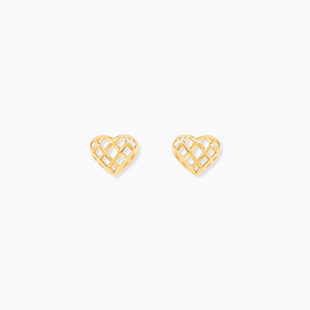Boucles D'oreilles Puces Or Jaune Cicolluis - Puces Femme | Marc Orian
