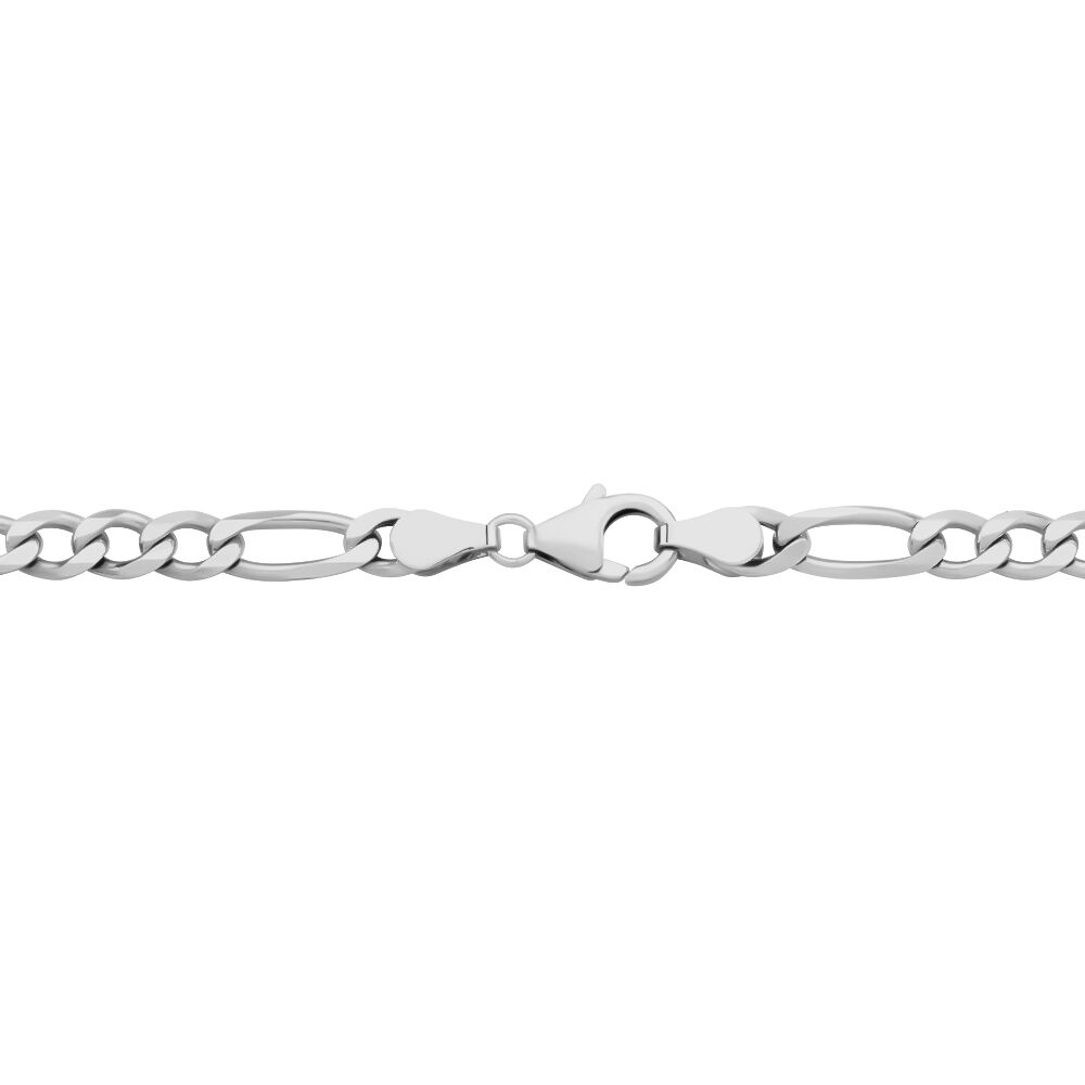 Collier Vivian Argent Blanc - Chaines Homme | Marc Orian