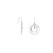Boucles D'oreilles Pendantes Katy Argent Blanc - Pendantes Femme | Marc Orian