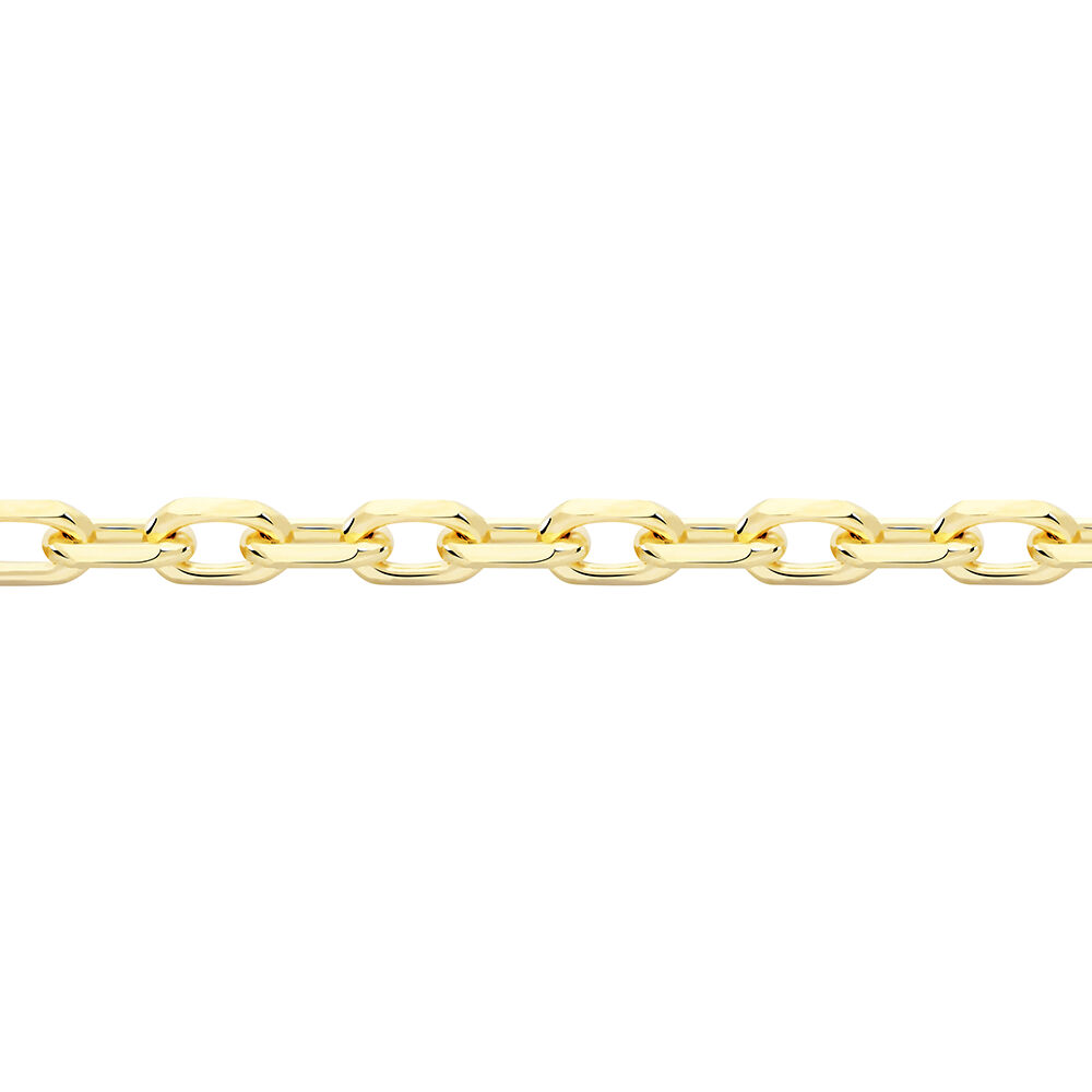 Chaîne Igoa Maille Forçat Diamantee Or Jaune - Chaines Femme | Marc Orian