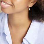 Boucles D'oreilles Pendantes Fee Or Jaune - Pendantes Femme | Marc Orian