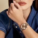 Montre Calvin Klein Iconic Bracelet Rose - Montres classiques Femme | Marc Orian