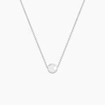 Collier Nassiera Argent Blanc - Colliers fantaisie Femme | Marc Orian