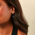 Boucles D'Oreilles Pendantes Scintillante Plaqu&eacute; Or Jaune Oxyde De Zirconium - Pendantes Femme | Marc Orian