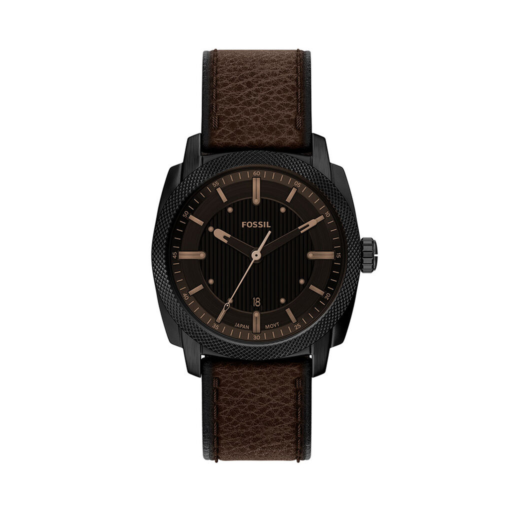 Montre Fossil Machine Noir - Montres &eacute;tanches Homme | Marc Orian