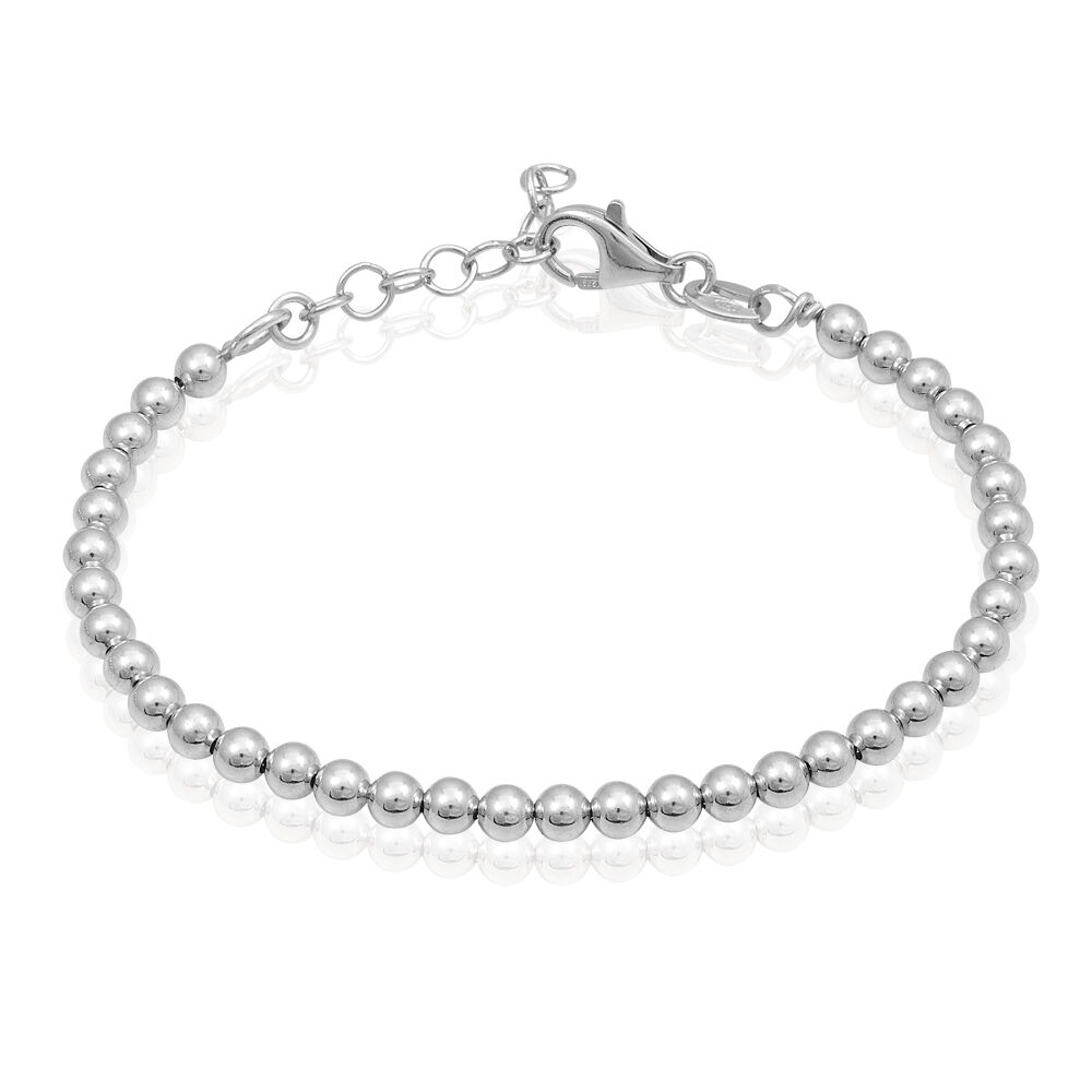 Bracelet Ciska Argent Blanc - Bracelets chaînes Femme | Marc Orian