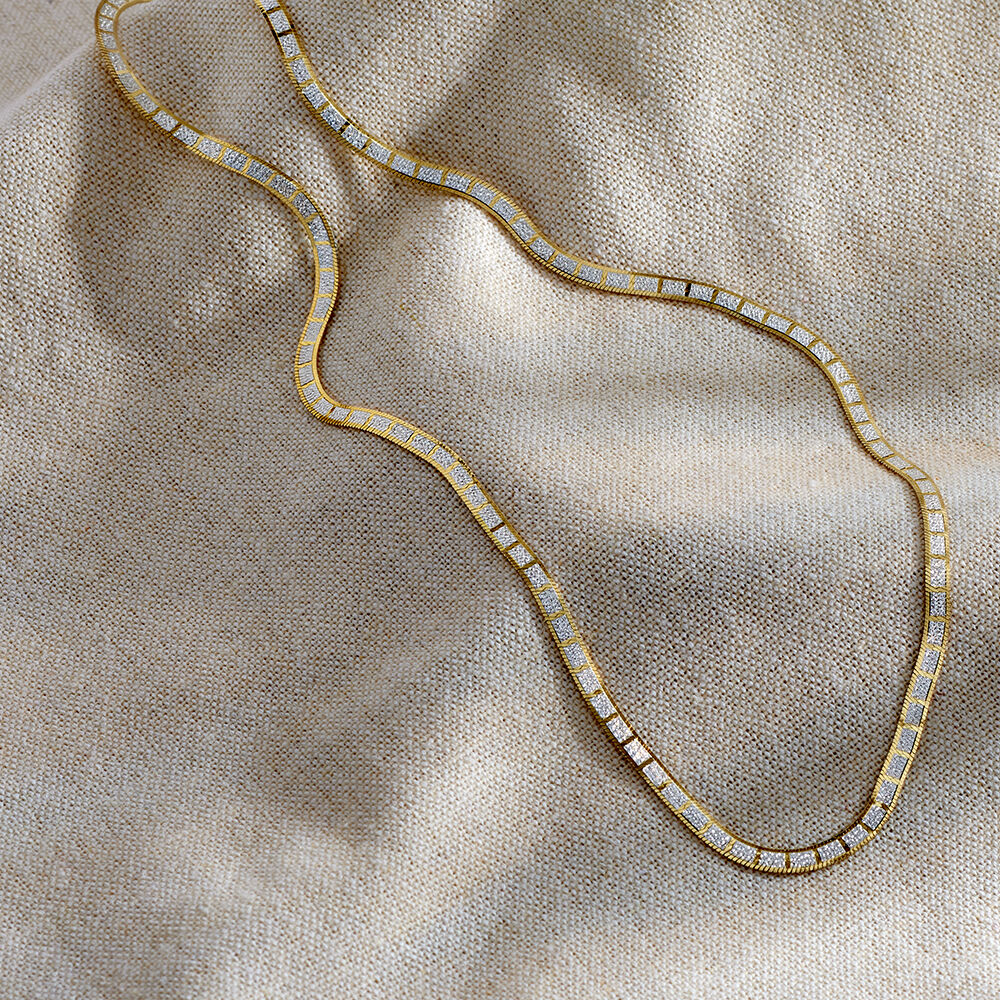 Collier Nuriaae Argent Jaune - Chaines Femme | Marc Orian