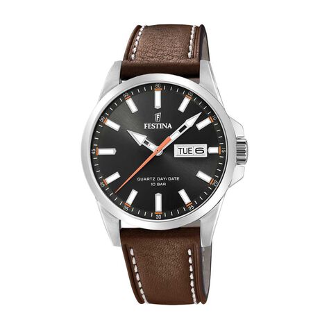 Montre Festina Classics Marron - Montres classiques Homme | Marc Orian