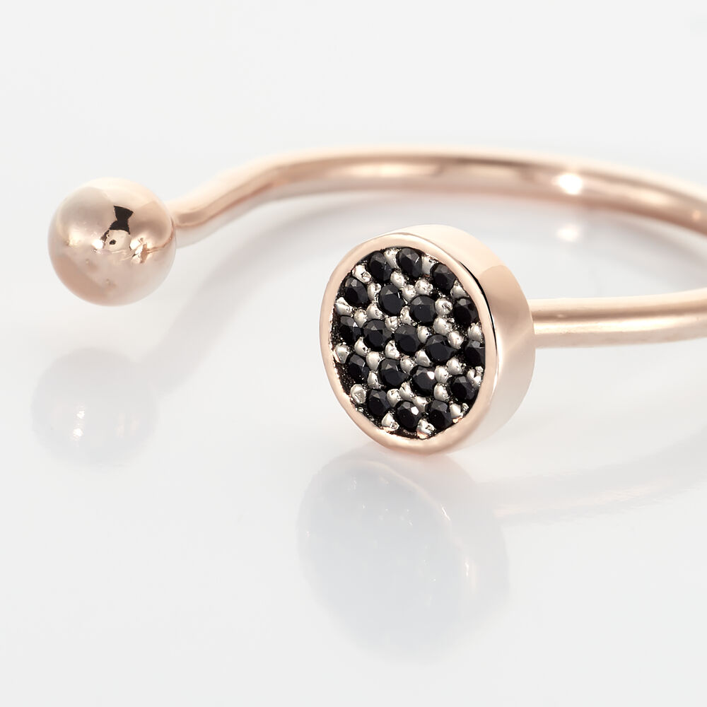 Bague Kamilia Argent Rose Oxyde De Zirconium - Bijoux fantaisie Femme | Marc Orian