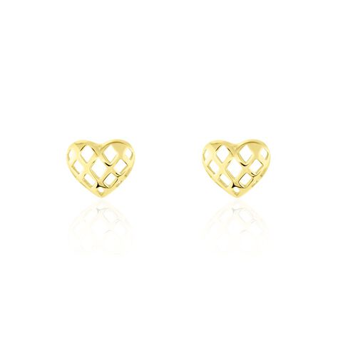 Boucles D'oreilles Puces Or Jaune Cicolluis - Puces Femme | Marc Orian