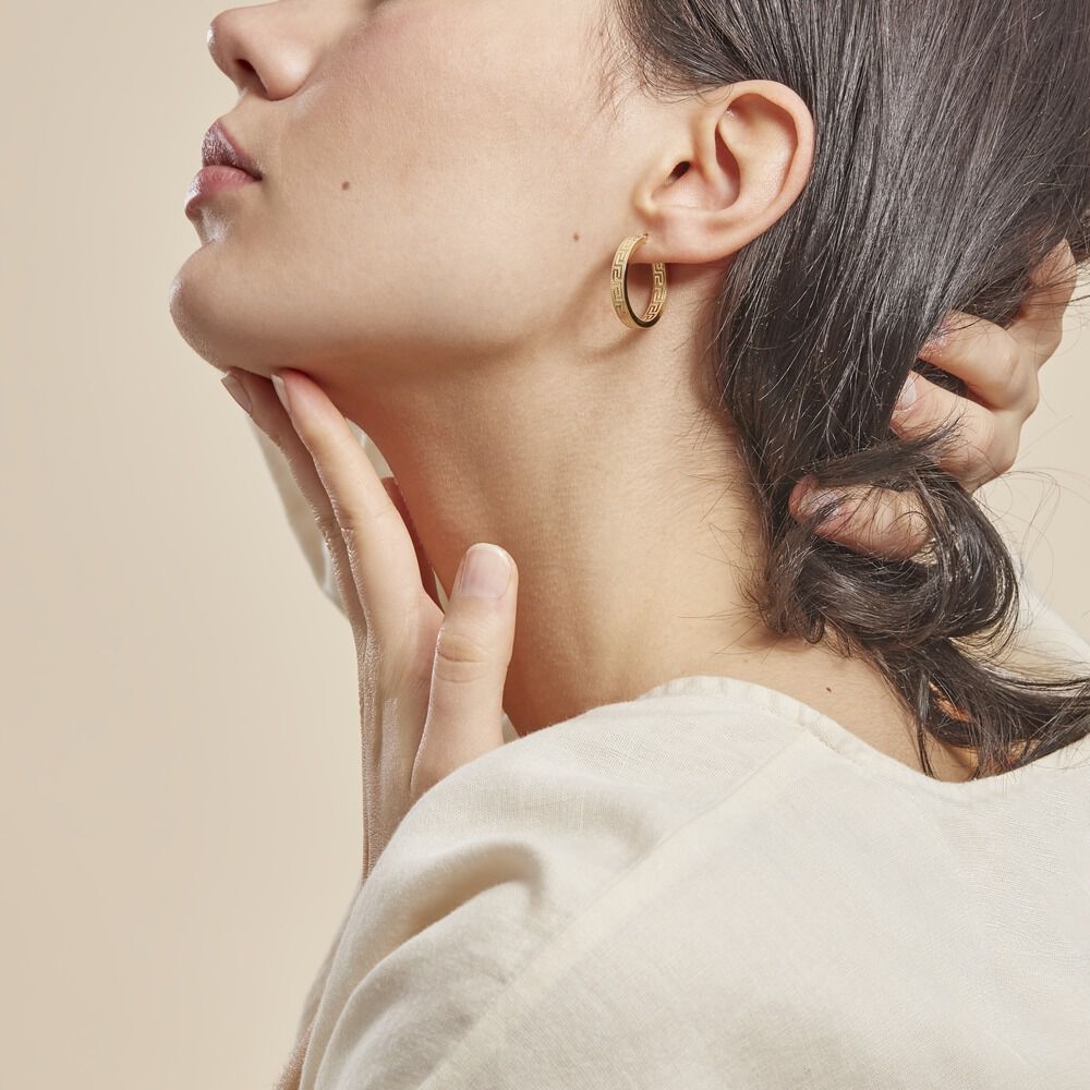 Créoles Ugenie Or Jaune - Créoles Femme | Marc Orian