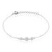 Bracelet Sandra Argent Blanc Oxyde De Zirconium - Bracelets Medailles Femme | Marc Orian
