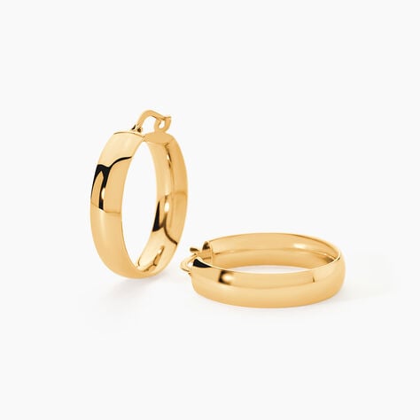 Cr&eacute;oles Terezia Or Jaune - Cr&eacute;oles Femme | Marc Orian