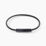 Bracelet Boss Alek Acier Noir - Bracelets cha&icirc;nes Homme | Marc Orian