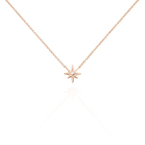 Collier Maelya Argent Rose Oxyde De Zirconium - Colliers avec pierres Femme | Marc Orian