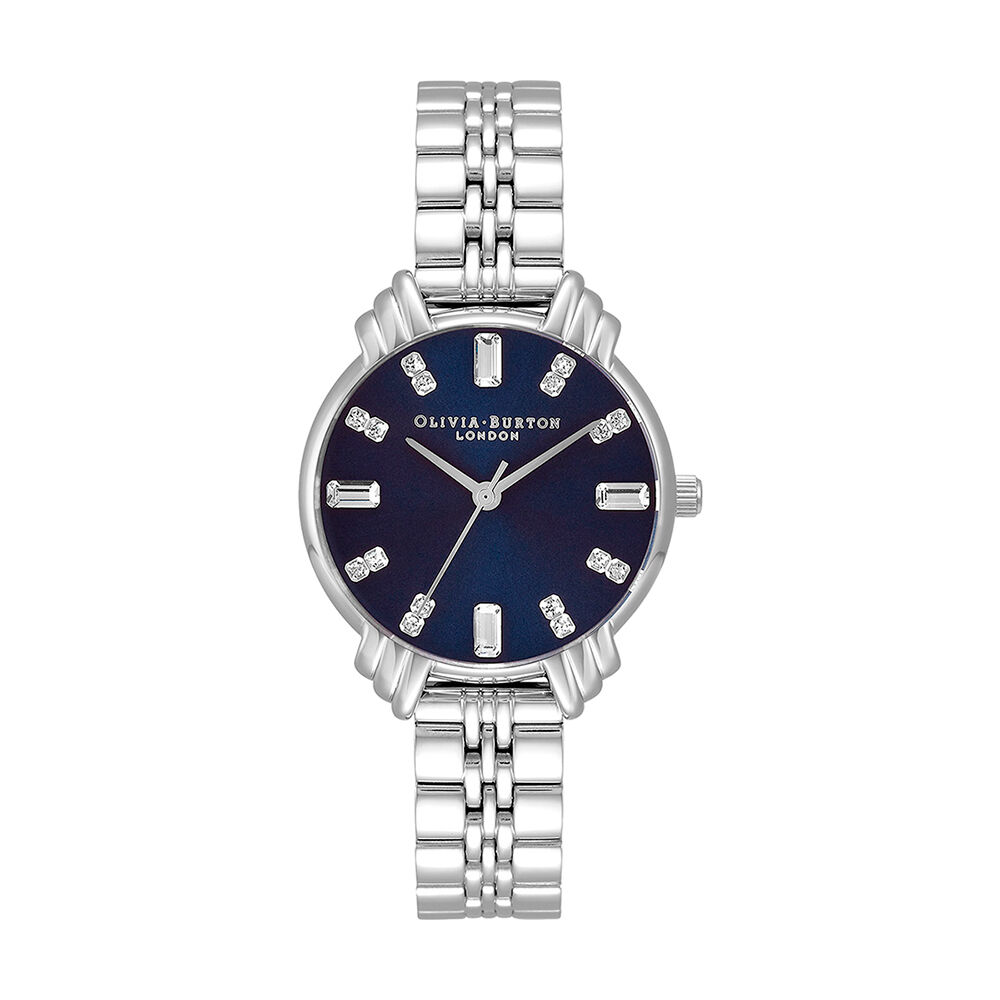 Montre Olivia Burton Art Deco Bleu - Montres &eacute;tanches Femme | Marc Orian