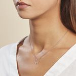 Pendentif Ionia Lettre Or Blanc - Pendentifs Famille | Marc Orian