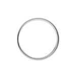 Alliance Miya Demi Jonc Classique Or Blanc - Alliances duo Unisex | Marc Orian