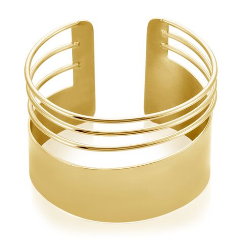 Bracelet Manchette Beli Acier Doré - Bracelets manchettes Femme | Marc Orian