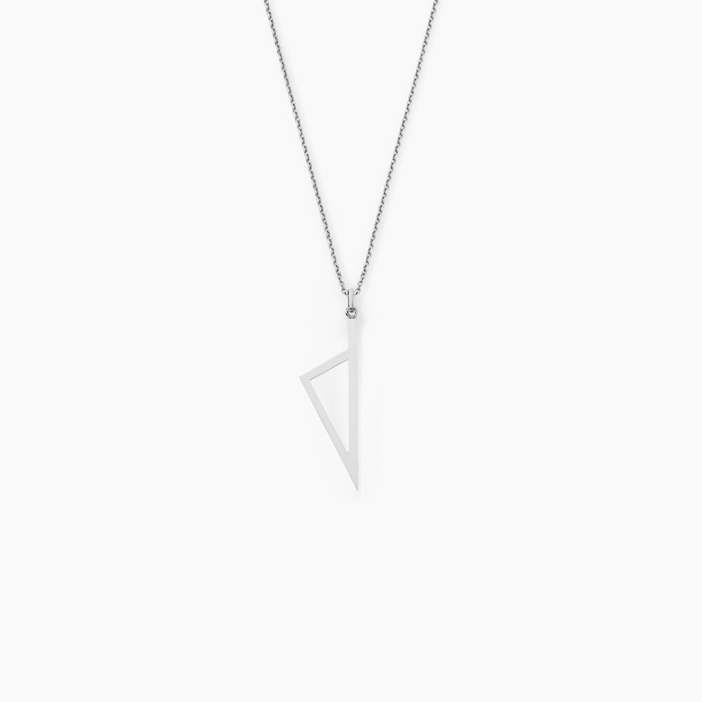 Pendentif Corsu Or Blanc - Pendentifs Famille | Marc Orian