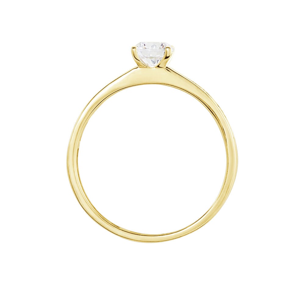 Bague Harem Or Jaune Oxyde - Solitaires Femme | Marc Orian