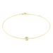 Bracelet Columbine Or Jaune Oxyde De Zirconium Blanc - Bracelets chaînes Femme | Marc Orian
