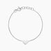 Bracelet Chandana Argent Blanc - Bracelets chaînes Femme | Marc Orian