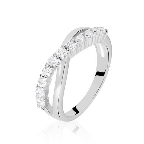 Bague Elorie Argent Oxyde De Zirconium - Bagues avec pierre Femme | Marc Orian