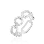 Bague Ela Argent Blanc Oxyde De Zirconium - Bijoux fantaisie Femme | Marc Orian
