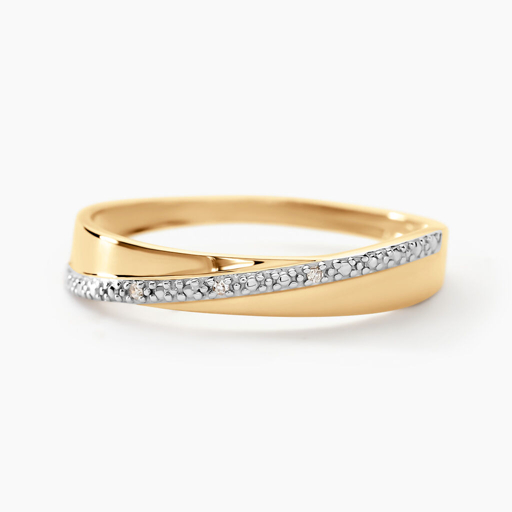 Bague Timira Or Jaune Diamant - Bagues pierres précieuses Femme | Marc Orian